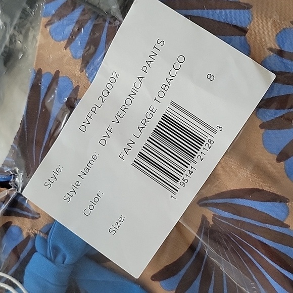 DVF NWT Veronica Pant - Picture 5 of 9